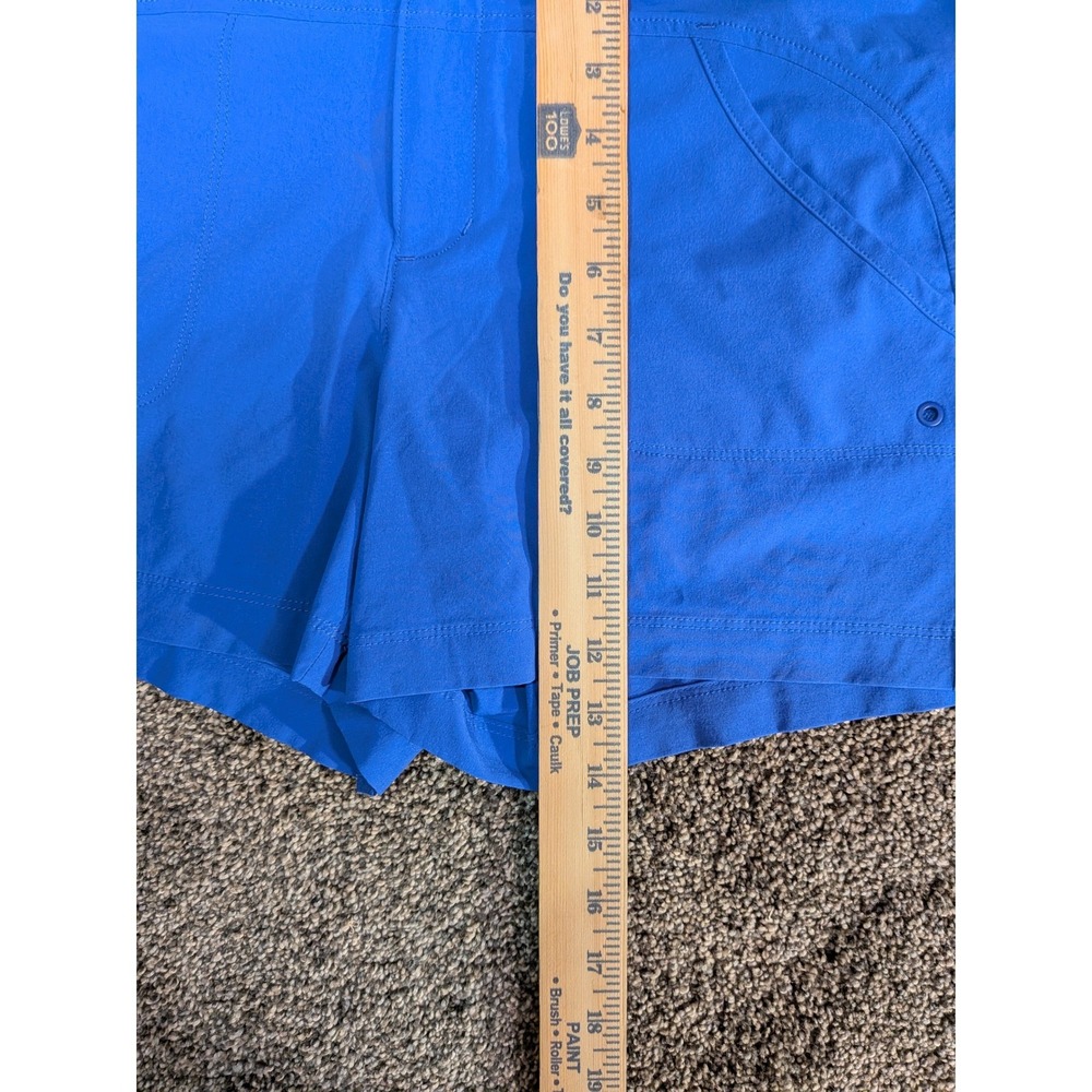 Athleta Blue Hiking Shorts Womens Size 10 Athletic Outdoor Activewear Casual - Picture 7 of 16